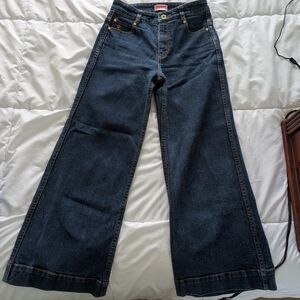 Kate Spade Dark Blue Flare Jeans